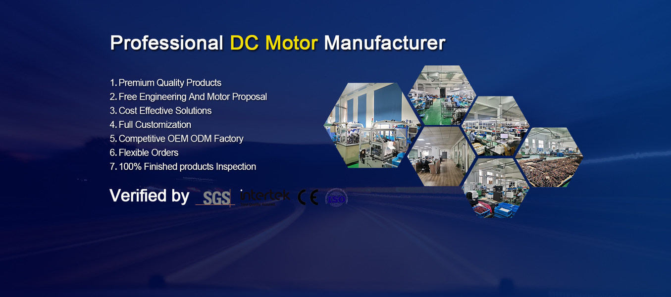 qualité moteur balayé de C.C usine